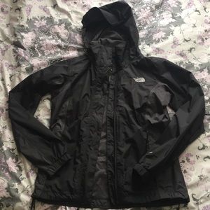 North Face rain jacket in size small